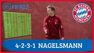 Nagelsmann 4-2-3-1 Bayern Munich FIFA 22 |Tácticas|