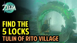 Find the Five Locks & Open the Hatch in Wind Temple | The Legend of Zelda: Tears of the Kingdom