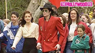 Michael Jackson & Lisa Marie Presley Take Kids On A Tour Of Neverland Ranch In Santa Ynez Valley, CA