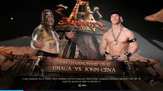WWE 2K22 Umaga Vs John Cena