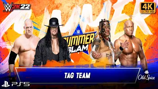 FULL MATCH - Kane and The Undertaker vs. Bobby Lashley and Umaga - Tag Team: Summer Slam