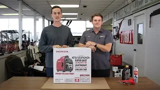 Unboxing and Setting Up the Honda EU2200i