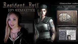 First time Resident Evil (HD Remaster Jill Part 1)