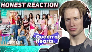 HONEST REACTION to TWICE "Queen of Hearts" Live Clip