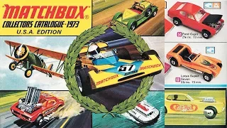 Presentation of all Matchbox models from 1973 diecast car