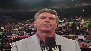 Mr  Mcmahon talk about Stone Cold leaving WWE Monday Night Raw 17 June 2002