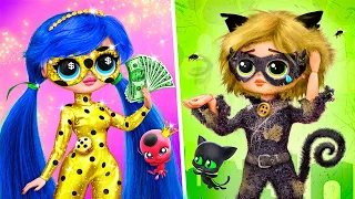 Леді Баг та Супер-Кіт − 11 ідей для ляльок ЛОЛ ОМГ