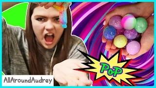 Making And Popping Slime Balls / AllAroundAudrey