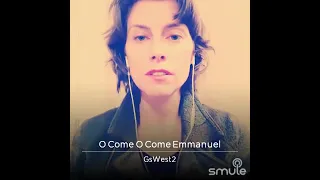 O Come O Come Emmanuel - cover by G.s. West, arr Joshua Allen