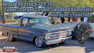 Supercharged Coyote Powered F100 built by KC's Paint Shop! | What The Truck? Ep:19