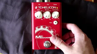 Обзор вокального процессора TC HELICON MIC MECHANIC 2