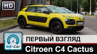 Citroen C4 Cactus - первый взгляд InfoCar.ua (Ситроен Кактус)