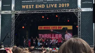 WEST END LIVE 2019: Thriller Live performance "Thriller"