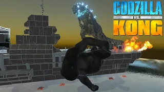 Godzilla VS Kong Trailer 2021 - Animal Revolt Battle Simulator