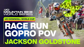 Jackson Goldstone Les Gets POV | UCI Mountain Bike Downhill World Cup