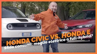 HONDA CIVIC vs. HONDA e: quanto SPENDO per fare 100 KM?