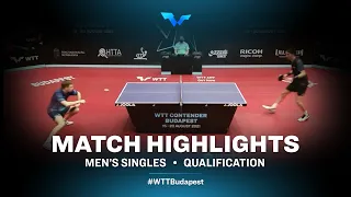 Gergo Kramarics vs Vladimir Sidorenko | WTT Contender Budapest 2021 (Qual)