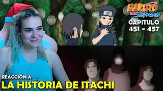 LA LEYENDA DE ITACHI | REACCIÓN A NARUTO SHIPPUDEN POR PRIMERA VEZ ( 451 - 457 )