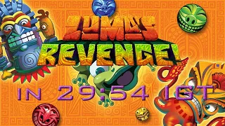 THE SUB HALF HOUR!! Zuma's Revenge! any% speedrun in 29:54 IGT (Former WR)