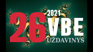 26 uždavinys | VBE 2021