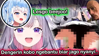 Biboo Ketika Kesulitan Belajar Lagu "Help" Kobo Biar Jago Nyanyi Sementara Zeta..