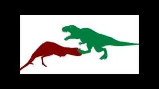 Pivot Dinosaur Battles: Tyrannosaurus vs Carnotaurus