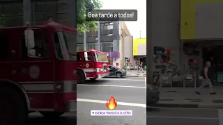 Deslocamento Auto Bomba Pierce Arrow Bombeiros -SP