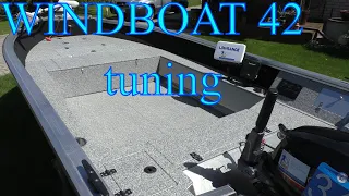 Pirmas mano PROJEKTAS. Windboat 420 evo  tuning