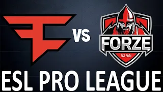 FaZe vs forZe   ESL Pro League Season CSGO Highlights