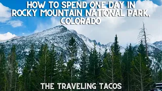 Rocky Mountain National Park - The Traveling Tacos - Driving Estes Park to Grand Lake