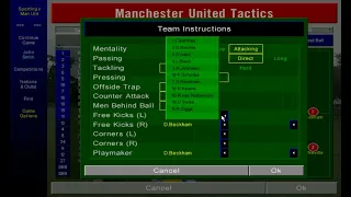 Championship Manager 01/02 - Gameplay [PC RETRO SERIES]