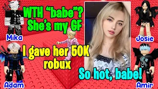 ❤️ TEXT TO SPEECH 💸 My Ex Dated Many Guys At The Same Time For Robux 💰 Roblox Story