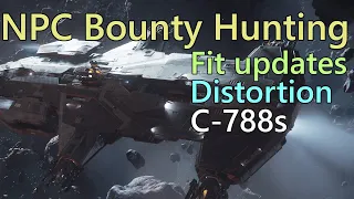 Star Citizen 3.16.1 - VHRT & ERT bounty hunting loadout updates - distortion & C-788s