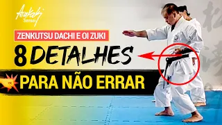 ZENKUTSU DACHI - MÉTODO JO HA KYU - Passo a passo com finalização com Oizuki | Helio Arakaki Sensei