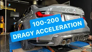 STOCK 100-200 ACCELERATION BMW M3 xDrive Competition LCI G80 2023
