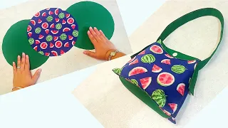 Easy Bag Sewing Tutorial 💖 Unbelievably Very Easy and Quick /Amazing Sewing Tutorial #diybag