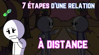 Les 7 étapes d'une RELATION à DISTANCE