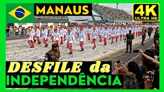 Desfile da Independência- 7 de Setembro- Manaus- Brasil- 4K