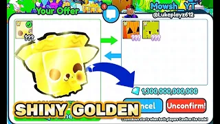 Insane Profit ! SHINY GOLDEN HUGE SOMBRERO CHIHUAHUA Trade Montage in Pet Simulator X Roblox