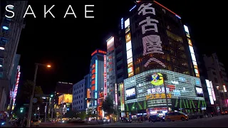 【名古屋】夜の栄散歩/Sakae night walk【4K HDR】