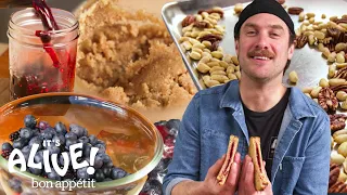 Brad Makes Fermented Peanut Butter & Jelly | It's Alive | Bon Appétit