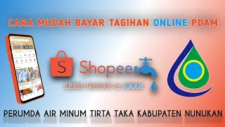 CARA MUDAH PEMBAYARAN ONLINE PDAM DI SHOPEE