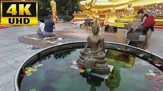 Pattaya Big Buddha Temple Scenes, Thailand, 2021