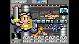 1987 [60fps] Wonder Boy in Monster Land (English) 7604770pts ALL