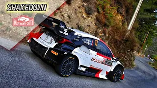 WRC Rallye Monte Carlo 2023 - Shakedown Actions