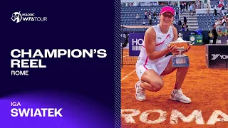 Iga Swiatek's BEST points en route to her third Rome title 🏆