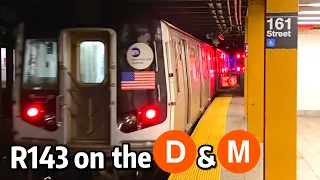 ⁴ᴷ⁶⁰ R143 Running Light on the D and M Line