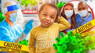 OUR WHOLE FAMILY + TWO SETS OF TWINS Is SICK **Getting Tested**