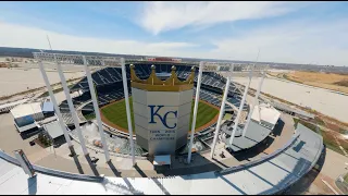 Kauffman Stadium Like You've Never Seen it Before | Drone Fly-Through Tour