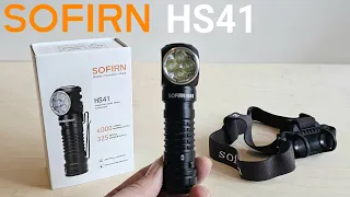 SOFIRN HS41 Rechargeable 4000 Lumens USB Headlamp Flashlight  *ALIEXPRESS LINK*   UNBOXING & TEST